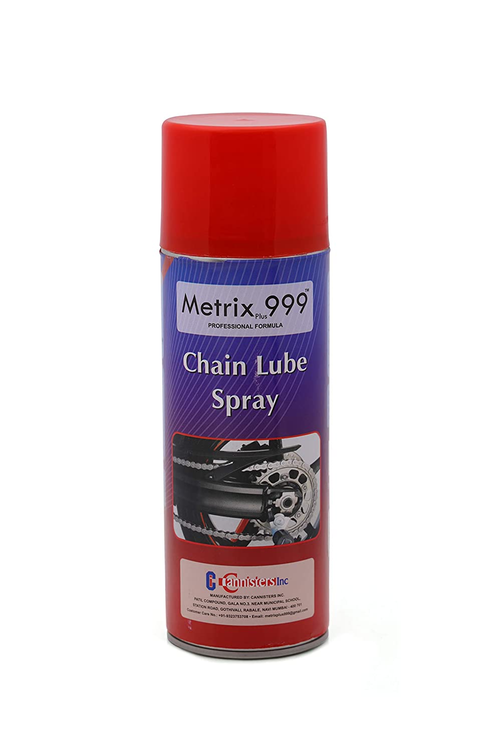 Metrix Plus 999 Chain Lube Spray 500ml